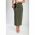 Fusta Midi Eleganta, Olive
