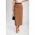 Fusta Midi Eleganta, Camel