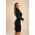 Rochie ElegantÄƒ In Combinatie BicolorÄƒ, Alb/Negru