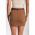 Fusta Mini Eleganta Cu Curea, Camel