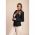 Blazer Cu Guler Clasic, Negru