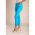 Pantaloni Skinny Din Bumbac, Turcoaz
