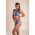 Costum De Baie Bikini Cu Imprimeu, Albastru
