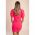 Rochie Mini ElegantÄƒ Cu MÃ¢neci Bufante, Roz