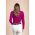 Top Din Tricot Cu Maneci Lungi, Fucsia