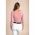 Top Din Tricot Cu Maneca Lunga, Roz Deschis
