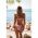 Costum De Baie Din Doua Piese Cu Sutien Captusit, Liliac