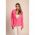 Blazer Cu Guler Clasic, Fucsia