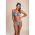 Costum De Baie Bikini Cu Imprimeu, Albastru Deschis