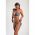 Costum De Baie Bikini Cu Imprimeu Leopard, Gri