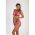 Costum De Baie Bikini Cu Imprimeu, Roz