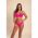Costum De Baie Din Doua Piese Cu Sutien Captusit, Roz