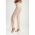 Pantaloni Din Material Transparent, Alb
