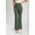 Pantaloni Lungi Eleganti Cu Talie Inalta, Verde Olive