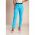 Pantaloni Skinny Din Bumbac, Turcoaz