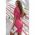 Rochie Mini ElegantÄƒ Cu MÃ¢neci Bufante, Roz