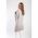 Rochie Mini Tricotata Cu Decolteu In "V", Bej