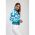 Top Tricotat Cu Maneca Lunga, Albastru Deschis