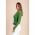 Top Tricotat Cu Maneci Lungi, Verde