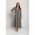 Rochie Midi Cu Imprimeu, Neagra