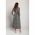 Rochie Midi Cu Imprimeu, Neagra