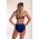Costum De Baie Din Doua Piese Cu Sutien Captusit, Albastru Inchis