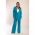 Set Elegant Blazer È˜i Pantaloni, Albastru Petrol