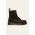 Dr. Martens bocanci de piele 1460 femei, culoarea maro, cu toc plat 11822203