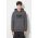 Helly Hansen hanorac de bumbac HH LOGO HOODIE bărbați, culoarea gri, cu glugă, cu imprimeu  33977