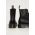 Dr. Martens bocanci de piele 1460 Pascal Bex Pisa femei, culoarea negru, cu toc plat 26206001