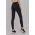 EA7 Emporio Armani Colanți femei, culoarea negru, cu imprimeu