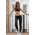 MUUV. Colanți Low femei, culoarea negru, material neted