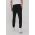 47brand Pantaloni bărbați, culoarea negru, cu imprimeu