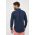 Gant camasa barbati, culoarea negru, cu guler button-down, regular