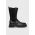 Steve Madden Ghete Chelsea de piele femei, culoarea negru, cu platformă