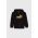 Puma bluza copii culoarea negru, cu glugă, cu imprimeu