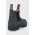 Blundstone Ghete Chelsea de piele 587 femei, culoarea gri, cu toc plat