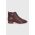 Aldo Cizme de piele femei, culoarea bordo, cu toc plat