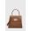 Furla poseta de piele culoarea maro