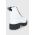 Hugo Bocanci de piele femei, culoarea alb, cu toc plat