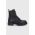 G-Star Raw Bocanci de piele femei, culoarea negru, cu toc plat