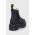 Dr. Martens ghete Chelsea de piele Quad FL femei, culoarea negru, cu platformă, izolat 25635001-Black.Pisa