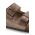 Birkenstock papuci din piele Arizona femei, culoarea bej