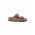 Birkenstock papuci din piele Arizona femei, culoarea bej