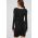 Answear Lab rochie culoarea negru, mini, mulata