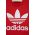 adidas Originals tricou de bumbac pentru copii HE2189 culoarea rosu, cu imprimeu