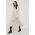 Answear Lab camasa femei, culoarea bej, cu guler clasic, relaxed