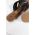 Answear Lab slapi de piele femei, culoarea negru