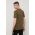 Ellesse tricou din bumbac culoarea verde, cu imprimeu SHM13827-KHAKI