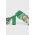 Answear Lab papuci culoarea verde